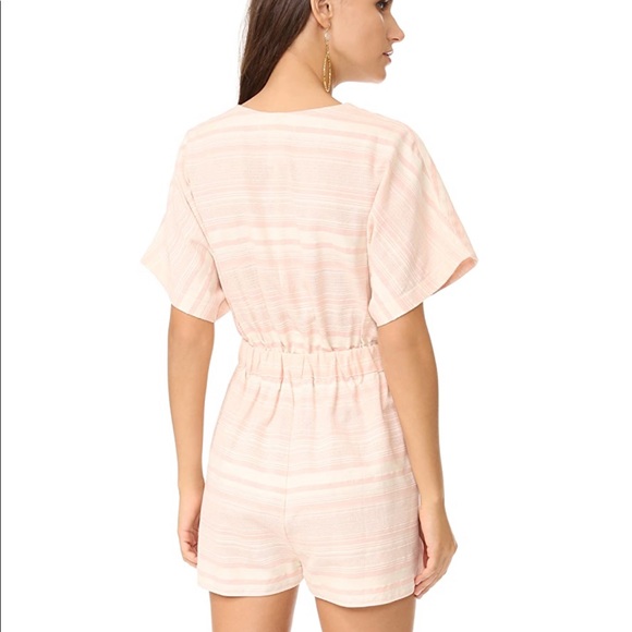 Mara Hoffman Tie Front Romper - Picture 2 of 3